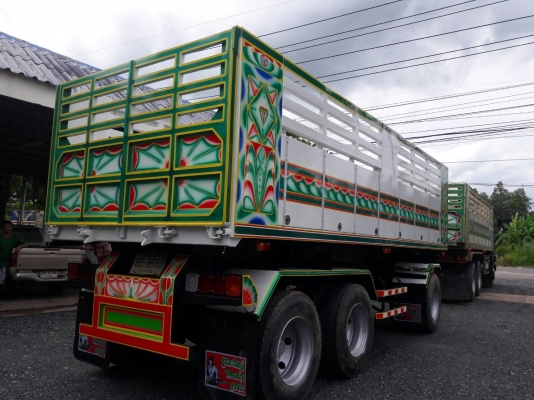 ขาย ISUZU 360 พ่วงแม่ลูก กระบะเนียมกระบะหินทราย รถปี 53
