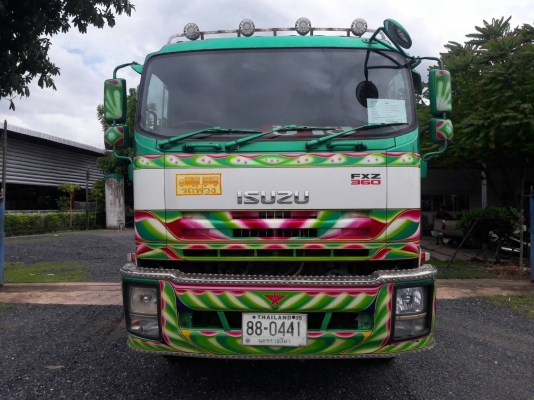 ขาย ISUZU 360 พ่วงแม่ลูก กระบะเนียมกระบะหินทราย รถปี 53