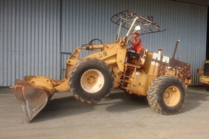 ขายรถตักล้อยาง KOMATSU 515 (สภาพดี) ขายรถตักล้อยาง KOMATSU 515 (สภาพดี)