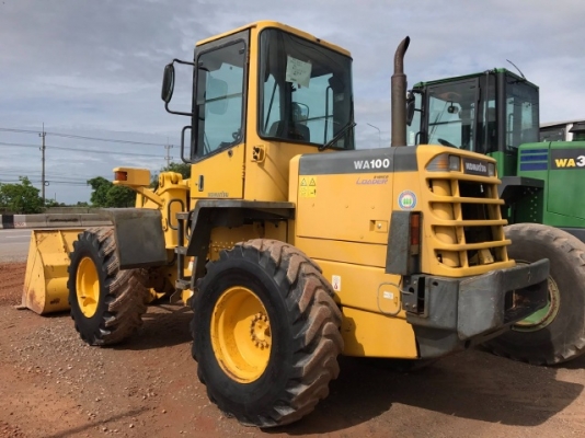 ขายรถตักล้อยาง KOMATSU WA100-3E แขนยาวพิเศษ รถนอกนำเข้าจากญี่ปุ่น สภาพสวยพร้อมใช้ มีVDOการทำงานครับ ขายรถตักล้อยาง KOMATSU WA100-3E แขนยาวพิเศษ รถนอกนำเข้าจากญี่ปุ่น สภาพสวยพร้อมใช้ มีVDOการทำงานครับ