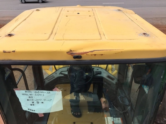 ขายรถตักล้อยาง KOMATSU WA100-3E แขนยาวพิเศษ รถนอกนำเข้าจากญี่ปุ่น สภาพสวยพร้อมใช้ มีVDOการทำงานครับ ขายรถตักล้อยาง KOMATSU WA100-3E แขนยาวพิเศษ รถนอกนำเข้าจากญี่ปุ่น สภาพสวยพร้อมใช้ มีVDOการทำงานครับ