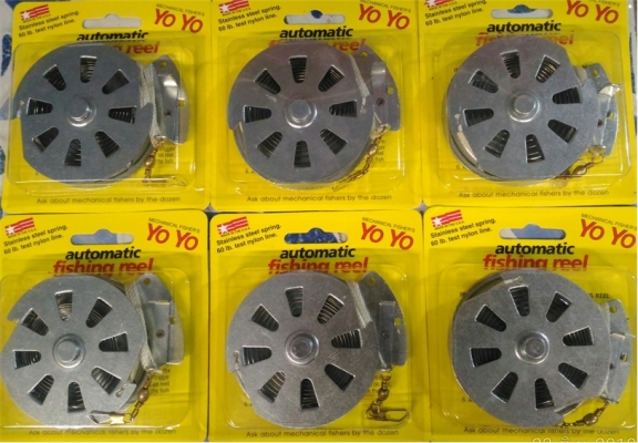 อุปกรณ์ยังชีพ US. AUTO FISHING REEL (เบ็ดราวอัตโนมัติจากอเมริกา)