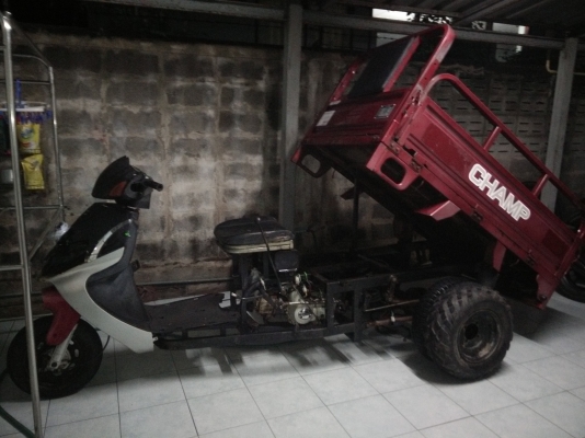 ขายแล้ว ATVเบนซิล 4จังหวะ 4เกียร์เดินหน้า 4เกียร์ถอยหลัง ขับเคลื่อนด้วยเพลา มีแหนบหลัง กระบะเปิดได้ 3ด้าน