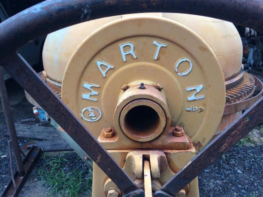 ขายโม่ปูน MARTON พร้อมมอเตอร์ เหล็กเหนียว พร้อมใช้