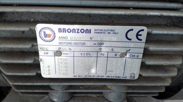 ** เหลือ 2 ตัว ** ปั้มน้ำเคมีหัวสแตนเลสอิตาลี่ IDROPRES ITALY 5.5 HP 2920 RPM 380V ตัดมาสดๆพร้อมใช้ ** เหลือ 2 ตัว ** ปั้มน้ำเคมีหัวสแตนเลสอิตาลี่ IDROPRES ITALY 5.5 HP 2920 RPM 380V ตัดมาสดๆพร้อมใช้