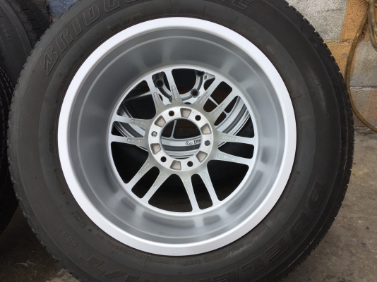 ล้อแม็ก RPF 1 ขอบ18 หน้า 9.5-10.5 งาน YUSTA ของใหม่แกะกล่องรัดยางเปอร์เซ็นต์ 265 60 18 Bridgstone ปี 15 ครบชุด 4 วง 13500 ล้อแม็ก RPF 1 ขอบ18 หน้า 9.5-10.5 งาน YUSTA ของใหม่แกะกล่องรัดยางเปอร์เซ็นต์ 265 60 18 Bridgstone ปี 15 ครบชุด 4 วง 13500