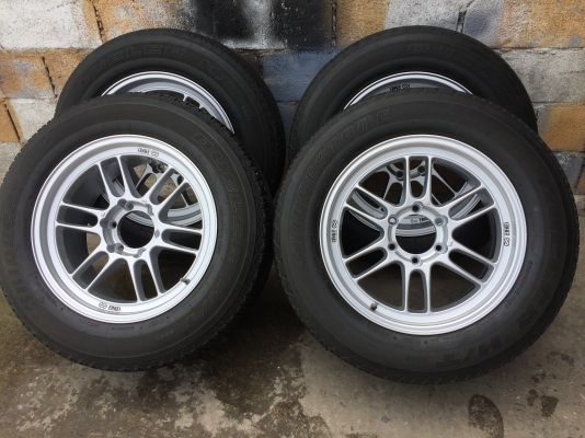 ล้อแม็ก RPF 1 ขอบ18 หน้า 9.5-10.5 งาน YUSTA ของใหม่แกะกล่องรัดยางเปอร์เซ็นต์ 265 60 18 Bridgstone ปี 15 ครบชุด 4 วง 13500 ล้อแม็ก RPF 1 ขอบ18 หน้า 9.5-10.5 งาน YUSTA ของใหม่แกะกล่องรัดยางเปอร์เซ็นต์ 265 60 18 Bridgstone ปี 15 ครบชุด 4 วง 13500