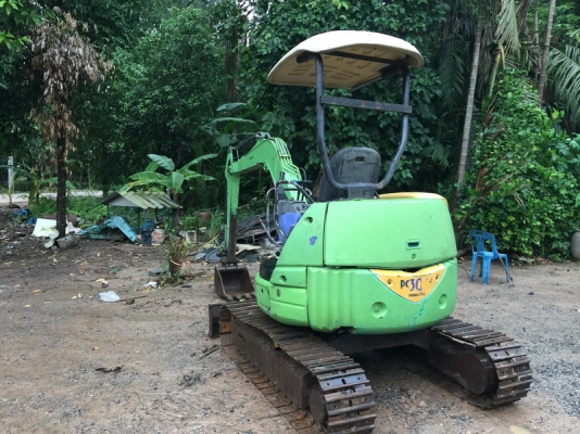 ขายรถขุดเล็ก แบคโครเล็กkomatsu pc30mr-1สภาพพร้อมทำงาน