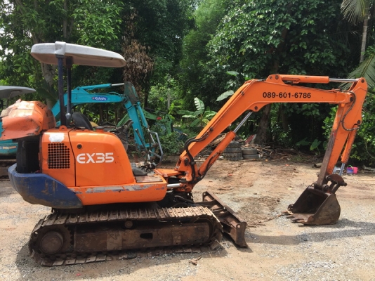 ขายรถขุดเล็ก แบคโครเล็ก hitachi ex35 ขายรถขุดเล็ก แบคโครเล็ก hitachi ex35