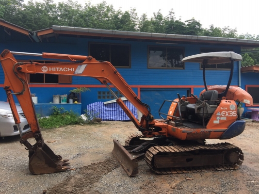 ขายรถขุดเล็ก แบคโครเล็ก hitachi ex35 ขายรถขุดเล็ก แบคโครเล็ก hitachi ex35
