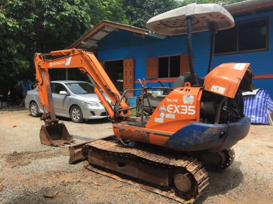 ขายรถขุดเล็ก แบคโครเล็ก hitachi ex35 ขายรถขุดเล็ก แบคโครเล็ก hitachi ex35