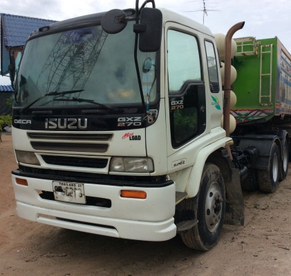 ขายสิบล้อหัวลากISUZU DECA GXZ23KZT 270แรงเครื่องเดิมเกียร์เดิมติดก๊าซNgv ขายสิบล้อหัวลากISUZU DECA GXZ23KZT 270แรงเครื่องเดิมเกียร์เดิมติดก๊าซNgv