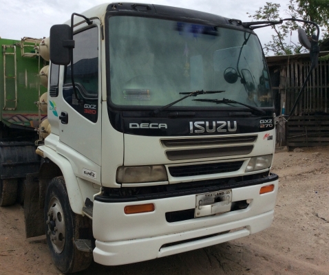 ขายสิบล้อหัวลากISUZU DECA GXZ23KZT 270แรงเครื่องเดิมเกียร์เดิมติดก๊าซNgv