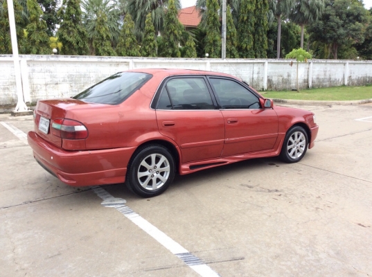 ขายรถ โตโยต้า ไฮทอร์ค ปี2000 เครื่อง 1.5 เกียร์ธรรดา แก๊สLPG เพาเวอร์ ไฟฟ้าทั้งคัน เบาะหนัง แอร์เย็นฉ่ำ วิทยุCD แม็ก15&quot; ยางดี รถขับดี ภาษี60