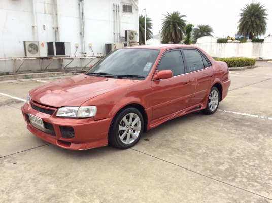 ขายรถ โตโยต้า ไฮทอร์ค ปี2000 เครื่อง 1.5 เกียร์ธรรดา แก๊สLPG เพาเวอร์ ไฟฟ้าทั้งคัน เบาะหนัง แอร์เย็นฉ่ำ วิทยุCD แม็ก15&quot; ยางดี รถขับดี ภาษี60