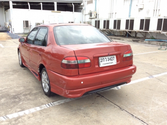 ขายรถ โตโยต้า ไฮทอร์ค ปี2000 เครื่อง 1.5 เกียร์ธรรดา แก๊สLPG เพาเวอร์ ไฟฟ้าทั้งคัน เบาะหนัง แอร์เย็นฉ่ำ วิทยุCD แม็ก15&quot; ยางดี รถขับดี ภาษี60