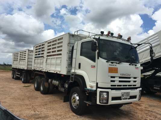 ขายรถพ่วงIsuzu 360แม่-ลูกดั้มสามมิตร สวยๆเดิมๆ