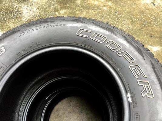 ขายถูกๆCooper A/T 3 Made in USA. 265/70/16 ขายถูกๆCooper A/T 3 Made in USA. 265/70/16