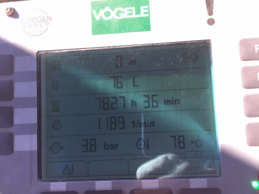 Vogele S1803-2 ปี2008 รถปูยาง 5 เมตร นำเข้าจากอเมริกา โทร. 080-6565422 (หนิง)