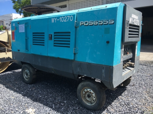 Airman PDS655S : เครื่องปั๊มลม 655CFM  7บาร์ นำเข้าจากญี่ปุ่น โทร. 080-6565422 (หนิง)