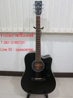 กีต้าร์โปร่งไฟฟ้า Century รุ่น CEN888C-EQ สีดำด้าน ของใหม่ EQ อย่างดี