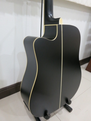 กีต้าร์โปร่งไฟฟ้า Century รุ่น CEN888C-EQ สีดำด้าน ของใหม่ EQ อย่างดี
