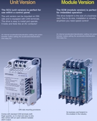 500 บ. ส่งฟรี083-2000058  LINE ID: line832923 อินเวอร์เตอร์ปรับความเร็วรอบมอเตอร์ ยี่ห้อ MISTUBISHI รุ่น SC - A2040U- 04 ขนาด 40 W. ใช้ง่ายไม่ต้องปรับเซตอะไรเลย ใช้ไฟบ้าน 220V. ได้เลย(มีหลายชุด)