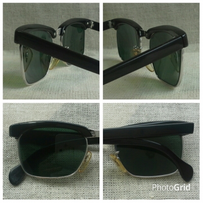 แว่นตาอเมริกันคลับมาสเตอร์ 'ทองขาว - ไวท์โกลด์ฟิลด์' ยุค '60s Vintage LUCKYMAN handmade in USA แว่นตาอเมริกันคลับมาสเตอร์ 'ทองขาว - ไวท์โกลด์ฟิลด์' ยุค '60s Vintage LUCKYMAN handmade in USA