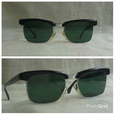 แว่นตาอเมริกันคลับมาสเตอร์ 'ทองขาว - ไวท์โกลด์ฟิลด์' ยุค '60s Vintage LUCKYMAN handmade in USA แว่นตาอเมริกันคลับมาสเตอร์ 'ทองขาว - ไวท์โกลด์ฟิลด์' ยุค '60s Vintage LUCKYMAN handmade in USA