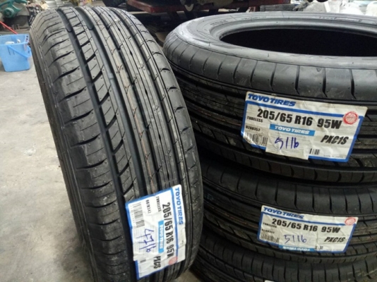 TOYO C1S 205/65R16 ยางญี่ปุ่น เส้นละ 4,100 บาท TOYO C1S 205/65R16 ยางญี่ปุ่น เส้นละ 4,100 บาท