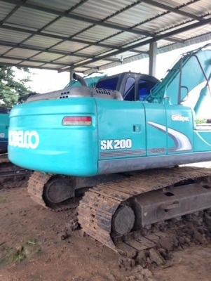 ขายด่วนมากๆ  รถแบคโฮ รุ่น sk200-8super