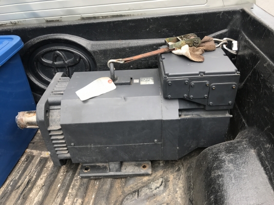 ขายมอเตอร์ AC servo Mitsubishi 40HP. ของใหม่ไม่เคยใช้งานครับ