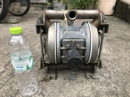 ขายปั้มไดอะแฟรม Wilden pump made in USA โครงสร้างสแตนเลสอย่างหนา ขนาด 1นิ้ว สภาพสวย พร้อมใช้งาน