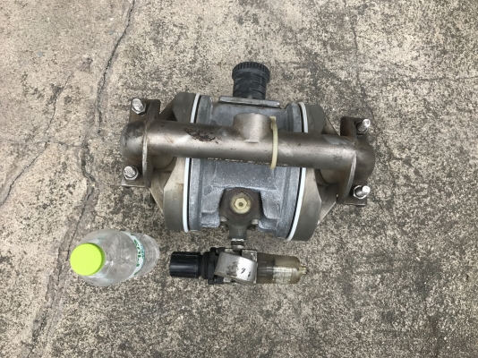 ขายปั้มไดอะแฟรม Wilden pump made in USA โครงสร้างสแตนเลสอย่างหนา ขนาด 1นิ้ว สภาพสวย พร้อมใช้งาน