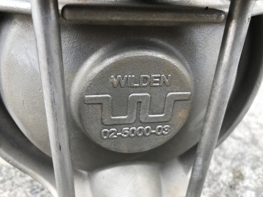 ขายปั้มไดอะแฟรม Wilden pump made in USA โครงสร้างสแตนเลสอย่างหนา ขนาด 1นิ้ว สภาพสวย พร้อมใช้งาน