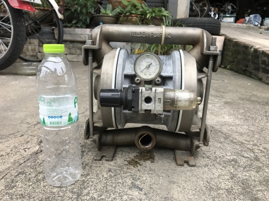 ขายปั้มไดอะแฟรม Wilden pump made in USA โครงสร้างสแตนเลสอย่างหนา ขนาด 1นิ้ว สภาพสวย พร้อมใช้งาน