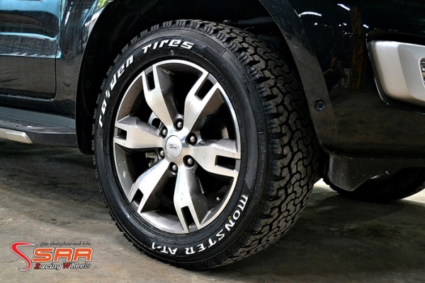 MONSTER AT-1 275/55R20 ปี17 ใส่รถ FORD EVEREST ราคาพิเศษ