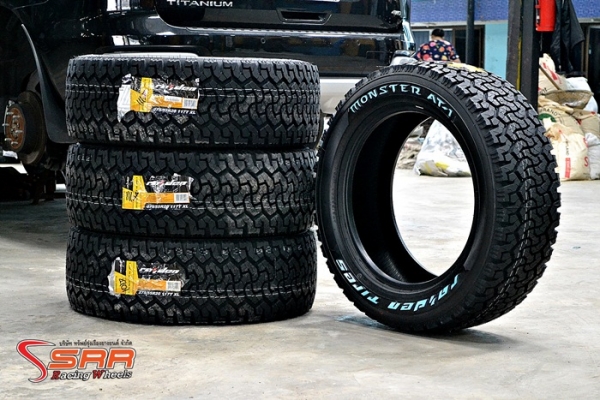MONSTER AT-1 275/55R20 ปี17 ใส่รถ FORD EVEREST ราคาพิเศษ
