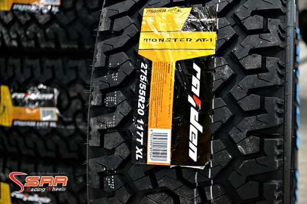 MONSTER AT-1 275/55R20 ปี17 ใส่รถ FORD EVEREST ราคาพิเศษ MONSTER AT-1 275/55R20 ปี17 ใส่รถ FORD EVEREST ราคาพิเศษ
