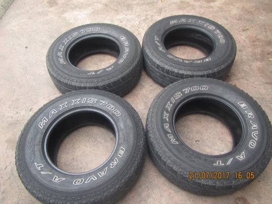 ขายยาง 16นิ้ว 265/70 4เส้นปี 12