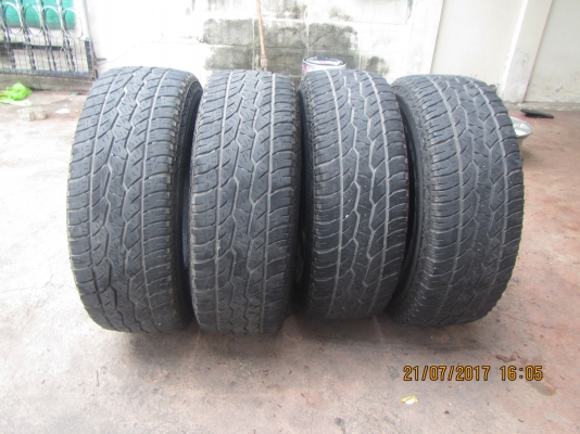 ขายยาง 16นิ้ว 265/70 4เส้นปี 12 ขายยาง 16นิ้ว 265/70 4เส้นปี 12