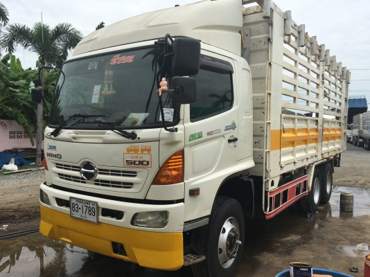 พ่วง 22 ล้อ HINO 344 ปี 54 เบรคแห้ง กระบะเหล็ก - ไม่ดั้ม อู่แสงเทเลอร์ บ้านโป่ง ราคา 2.28 ล้านต่อรอง