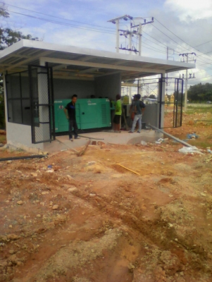 เครื่องปั่นไฟcummins100kva.