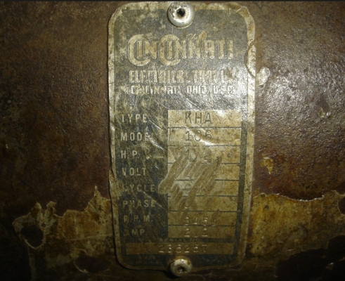 ขายมอเตอร์เจียร์  2แรง 220v  USA