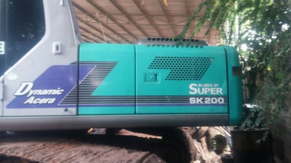 รถแบคโฮ KOBELCO SK200-6 YN10 ใช้งาน 6,100 ชั่วโมง รถบริษัทใช้น้อย ชั่วโมงแท้ ใช้มือเดียว