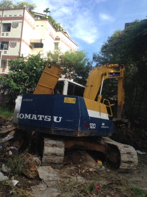 จาย KOMATSU PC120-3 ทะเบียน
