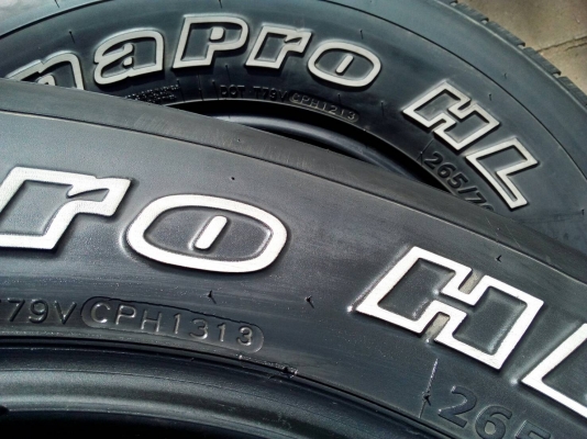 265/70R16 HANKOOK DYNAPRO HL Made in korea มี 3 เส้น โทร.081-427-3941 ไอดีไลน์ 0814273941 265/70R16 HANKOOK DYNAPRO HL Made in korea มี 3 เส้น โทร.081-427-3941 ไอดีไลน์ 0814273941