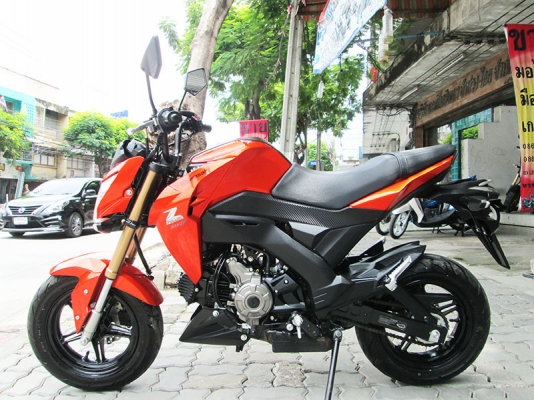 (โอนฟรี) ขาย Kawasaki Z 125 Pro ไมล์แท้ 1619 กม ปี 2017 รถ 2 เดือน สภาพใหม่มากๆ สวยเดิมๆ