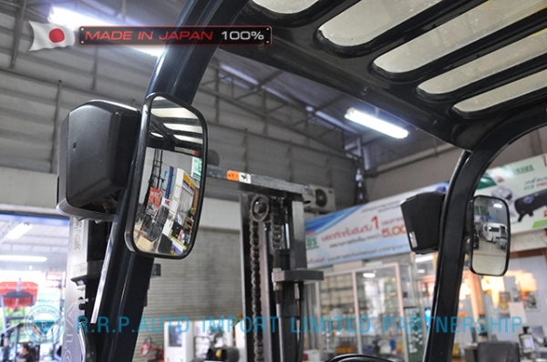 ขายรถโฟล์คลิฟท์มือสอง TOYOTA รุ่น 7FD25-12723 นำเข้าจากประเทศญี่ปุ่น 100\% ไม่เคยใช้งานในไทย