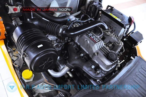 ขายรถโฟล์คลิฟท์มือสอง TOYOTA รุ่น 7FD25-12723 นำเข้าจากประเทศญี่ปุ่น 100\% ไม่เคยใช้งานในไทย